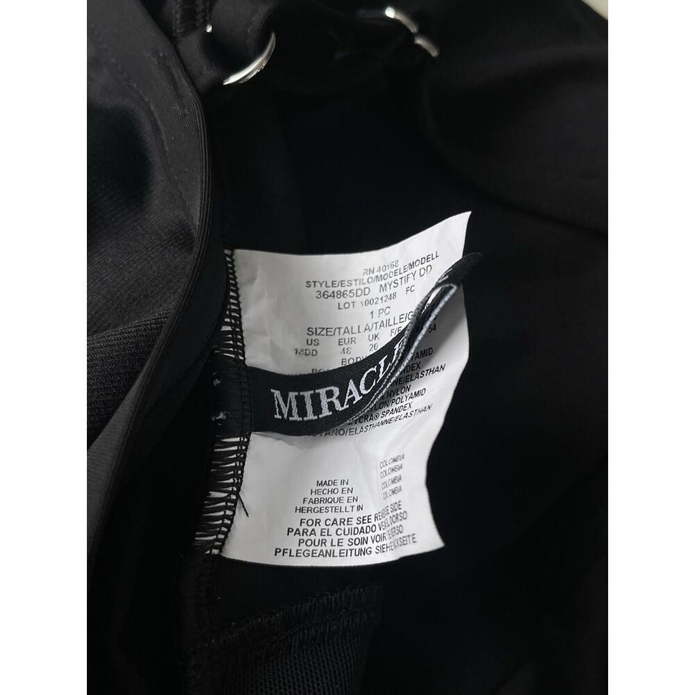 Miraclesuit Black Solid Mystify Tummy Control One… - image 6